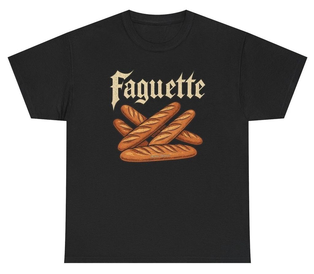 Faguette T Shirt Funny Baguette Gay LGBTQ Pride Gen Z Meme Humor Tee