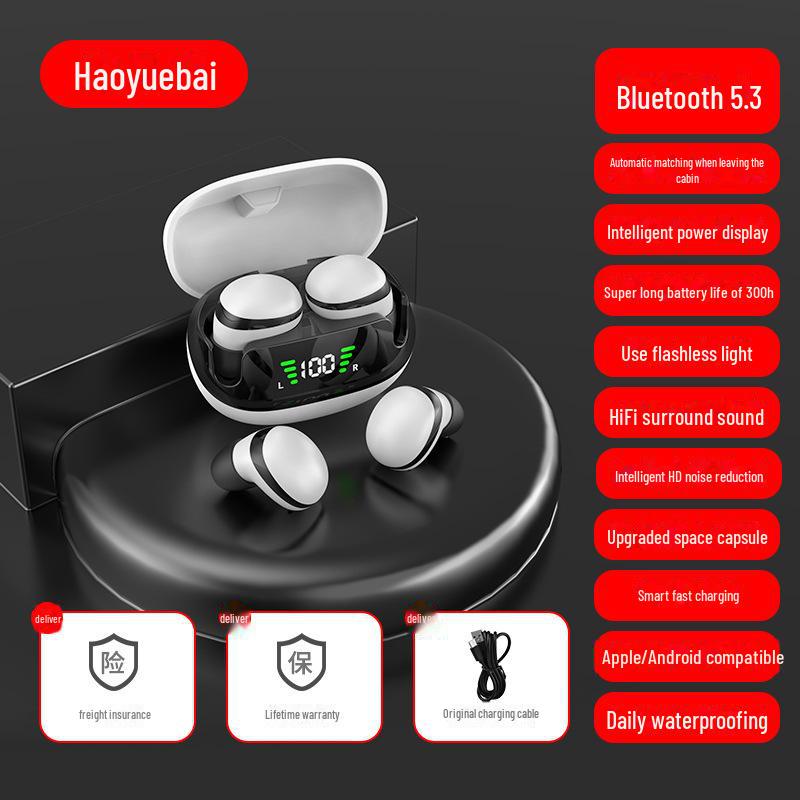 Беспроводная спортивная Bluetooth-гарнитура Mini13 с шумоподавлением — компактный и высококлассный дизайн