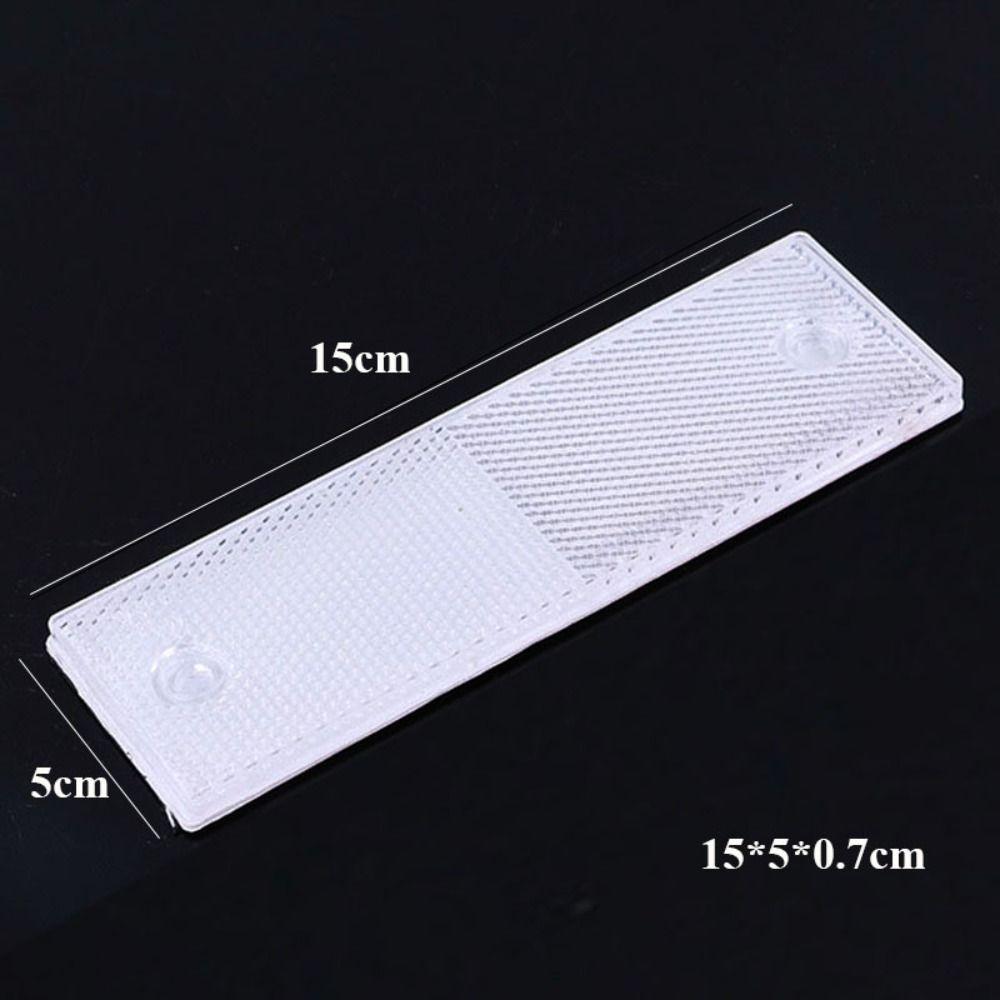 Светоотражающая рамка для знака, 15 см, предупреждающая полоса для заднего фонаря, светоотражающая наклейка для безопасности на открытом воздухе