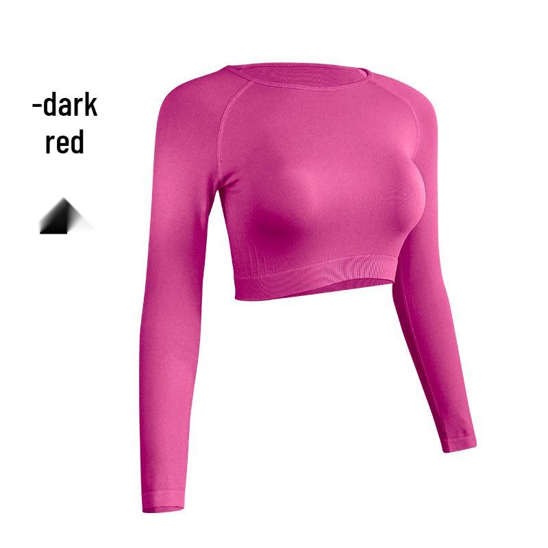 Женский бесшовный плиссированный комплект для йоги из двух частей: Завышенная талия, облегающий крой для фитнеса на открытом воздухе