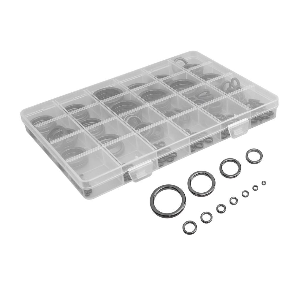 Комплект для ремонта направляющей для удочки Комплект для ремонта керамического кольца для удочки для вращающихся литых удилищ