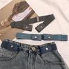 Бесшовный эластичный пояс для мужчин и женщин - Невидимый ленивый ремень для джинсов и брюк