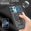For Redmi Note 13 Pro 5G Case Ring Holder Phone Case For Xiaomi Redmi Note13 Pro Note 13Pro 5G Slide Camera Protect Back Cover