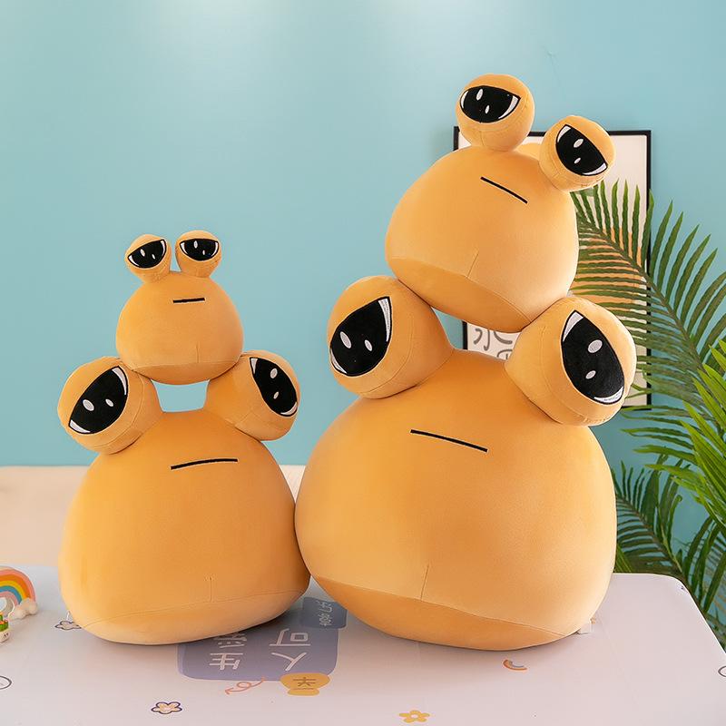 10-40 см Игровой Плюшевый Игрушечный Питомец Инопланетянин Pou Furdiburb Эмоциональный Инопланетянин Мягкая Игрушка Подушка для Дивана Кукла Подарок на Черную Пятницу Для Девочек