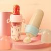 Baby Eat Fruit Food Supplement Bite Bag Fruit and Vegetable Music Feed Rice Paste Spoon Silicone Pacifier Tool Baby Bite Artifact