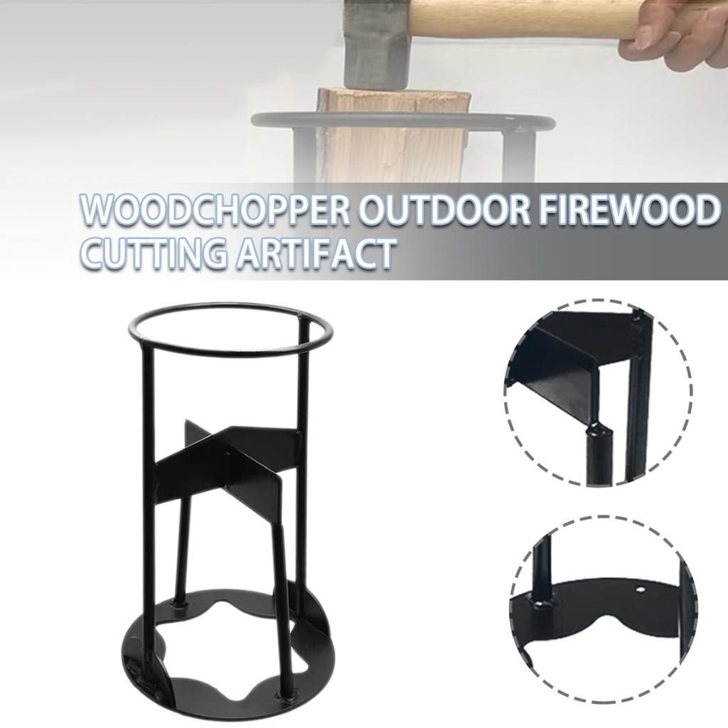 Стальной ручной дровокол, разжигающий дрова, разжигающий дрова с режущей головкой из высокоуглеродистой стали, портативный измельчитель дров, бревно для дров