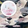 Chinese Oiled Paper Umbrella Antique Oriental Parasol for Women Dancing Gifts