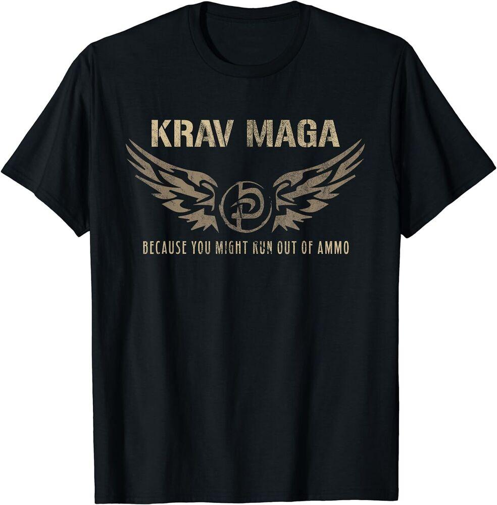НОВАЯ ОГРАНИЧЕННАЯ Футболка Krav Maga Военная система ближнего боя S-5XL Унисекс
