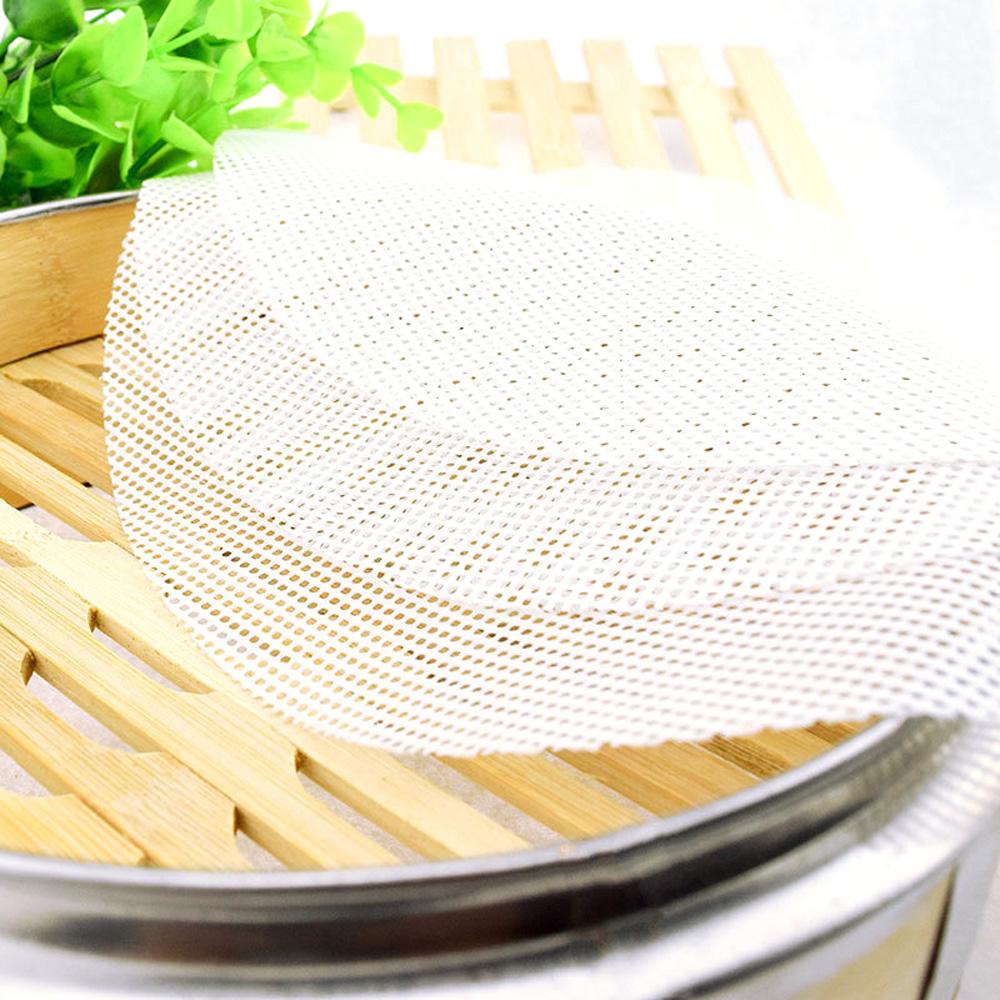 Силиконовые 5 шт., ресторанные пельмени, домашние булочки, инструмент для выпечки и приготовления пищи, пароварка, коврик для пароварки, бумажный сетчатый коврик