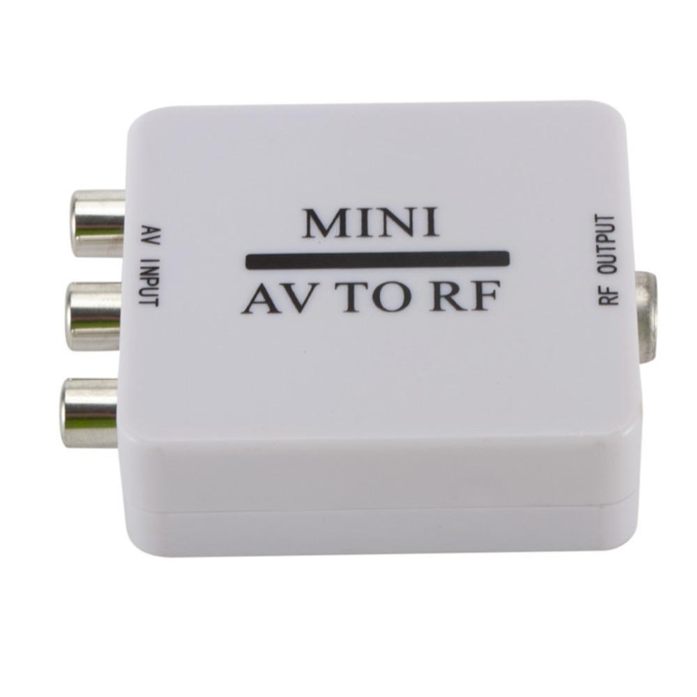 AV в RF RCA AV в RF Конвертер RCA в RF AV в RF Усилитель для ТВ/VHS VCR/DVD-рекордера