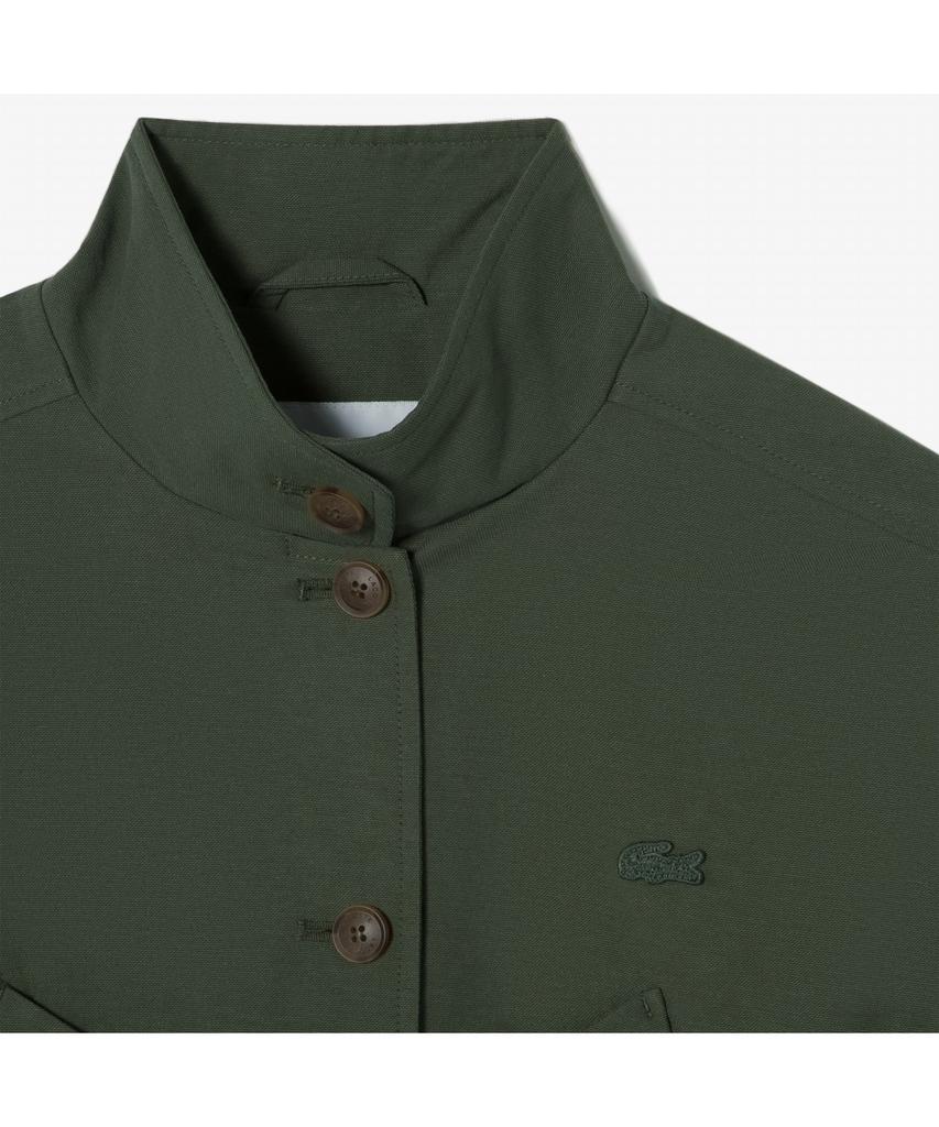 Lacoste Women'S New Band Neck Safari Jumper Bf698E-55G Hcf
