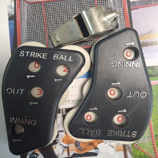 Счетчик судьи Дизайн полоски для прессинга Противоскользящий Удобный захват Тренировочный Пластиковый 4-колесный Индикатор судьи Экипировка судьи