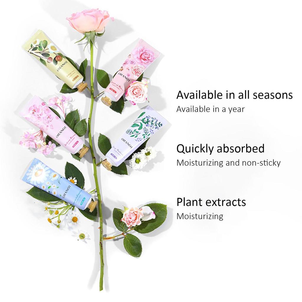 Korea Plant Essence Moisturizing Hand Cream Random Style U8S0