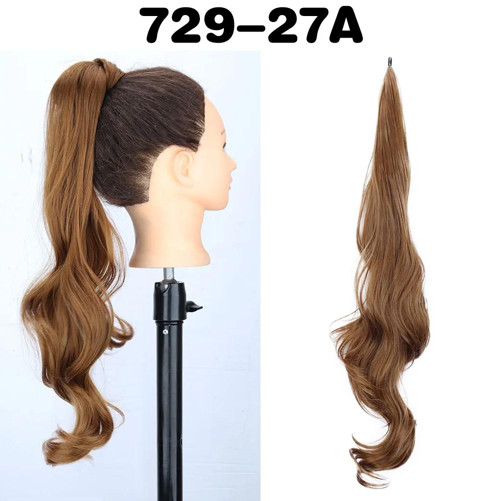 MISS WIG 30-дюймовый синтетический гибкий хвост с длинным волнистым многослойным хвостом, парик для женщин, повседневная одежда