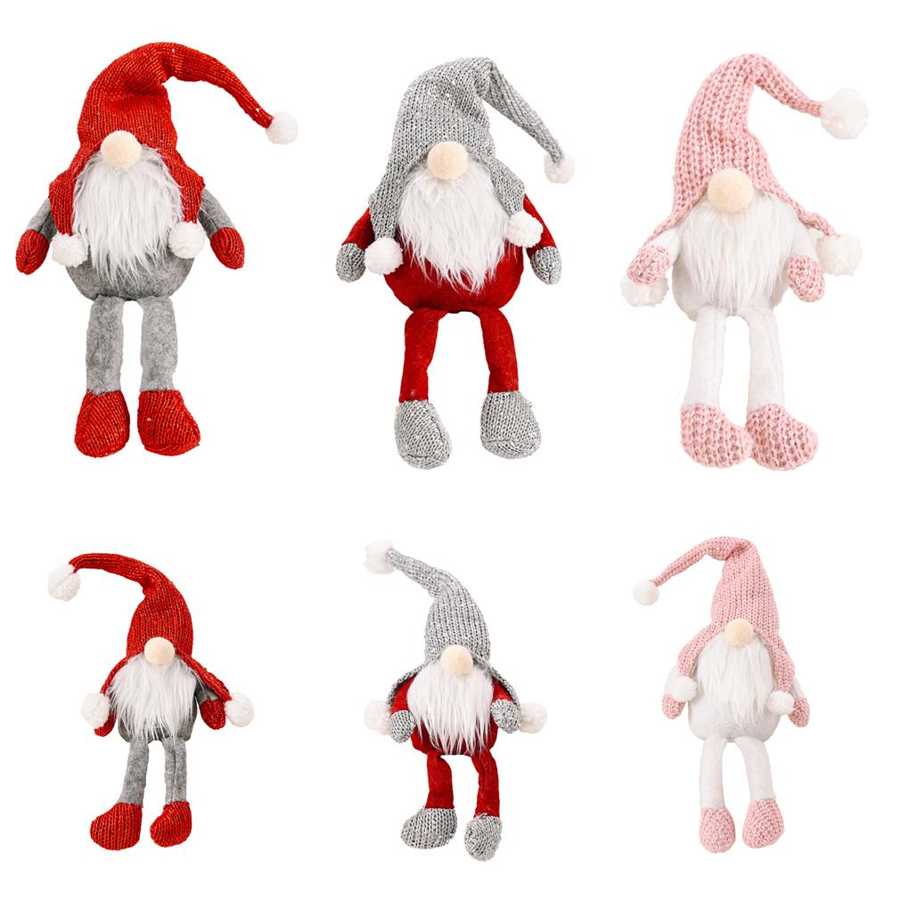 Xmas Gnomes Santa Christmas Decorations Tree Hanging Doll Home Decoration