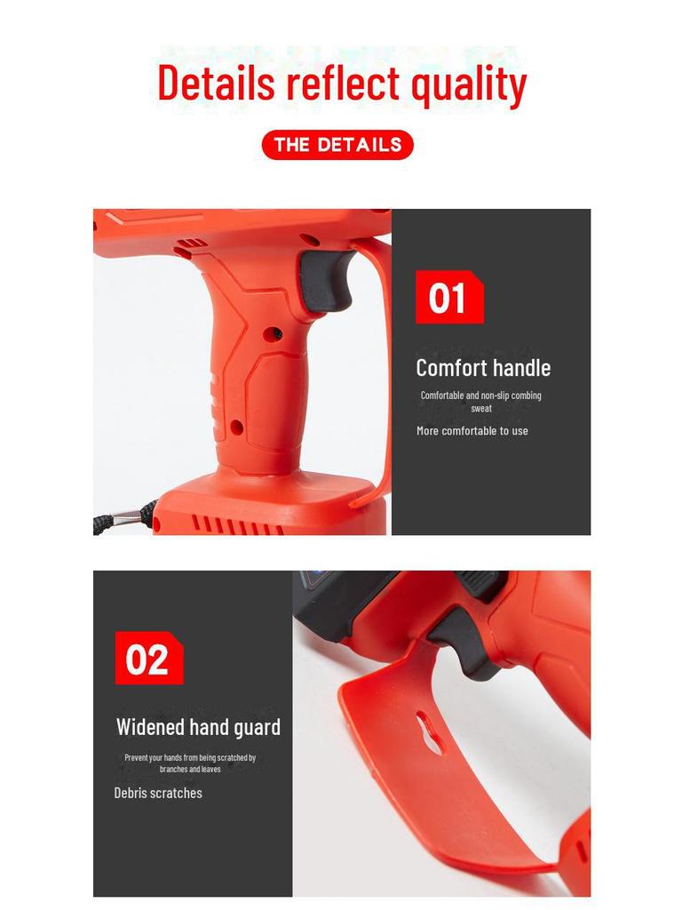 Бесщеточная электрическая цепная пила Merida с литиевым аккумулятором для домашнего и наружного использования