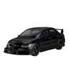 1/32 Scale Mitsubishi Lancer Evolution Racing Toy Car Model Diecast Metal Alloy Miniature Sound & Light Gift for Children Boys Kid
