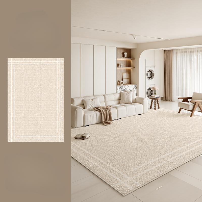 Cream Style Living Room Decoration Soft Carpet Washable bedside Floor Mat Large Area Rugs for Bedroom Anti-slip cloakroom Rug
