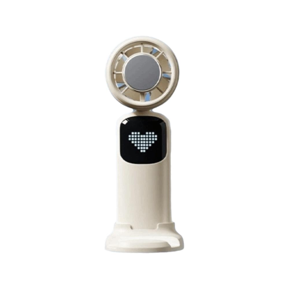 Superconducting Refrigeration Ice Cooling Handheld Fan Quiet Portable Superconducting Refrigeration Fan Lightweight Ice Compress