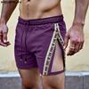 INCERUN Men Elastic Waist Cutout Patchwork Casual Sport Shorts Hot Pants
