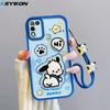 KEYSION Противоударный чехол для Infinix Hot 11 Play со шнурком, силиконовый милый 3D чехол для телефона с мультяшной куклой для Infinix Hot 9 10 Play