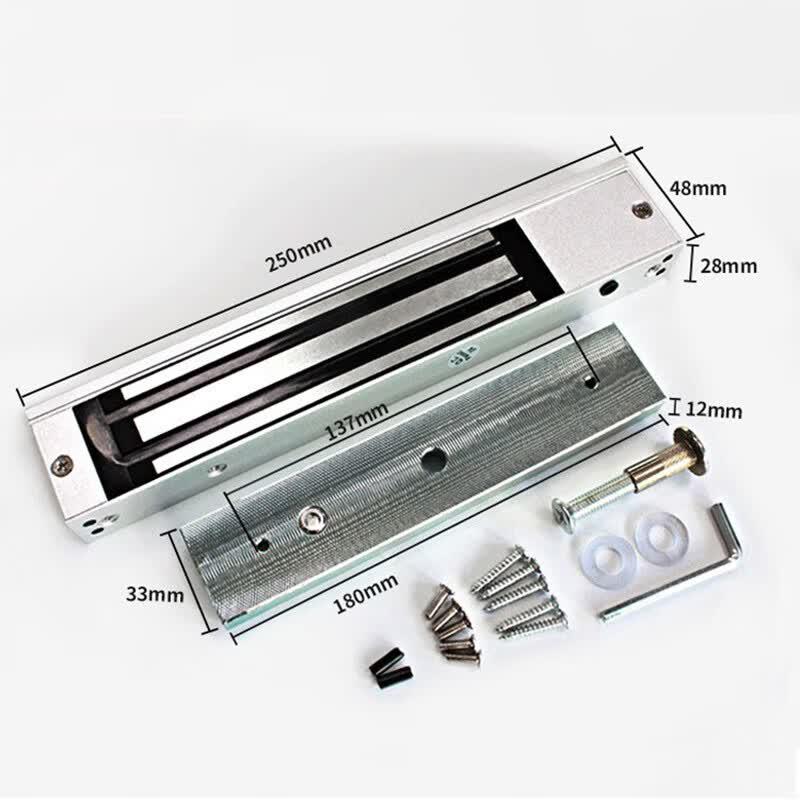 LANBOSON 350KG Single Door Surface-Mounted Electromagnetic Lock