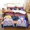 3D Print Anime Higurashi When They Cry Bedding Set Boys Girls Twin Queen King Size Duvet Cover Pillowcase Bed Boys Adult