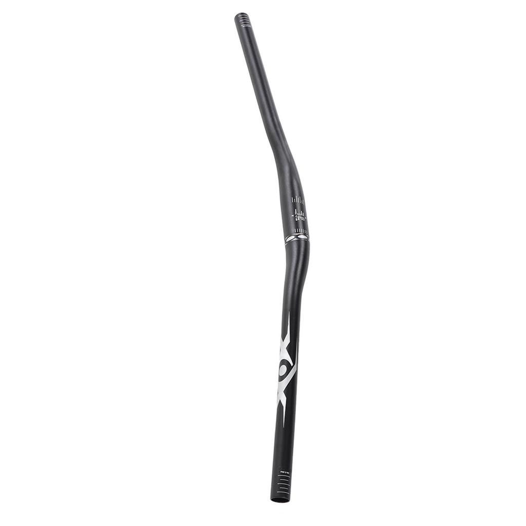 Руль горного велосипеда Алюминиевый сплав Велосипедный удлиненный руль ласточкино крыло 31,8 мм 720 мм черный