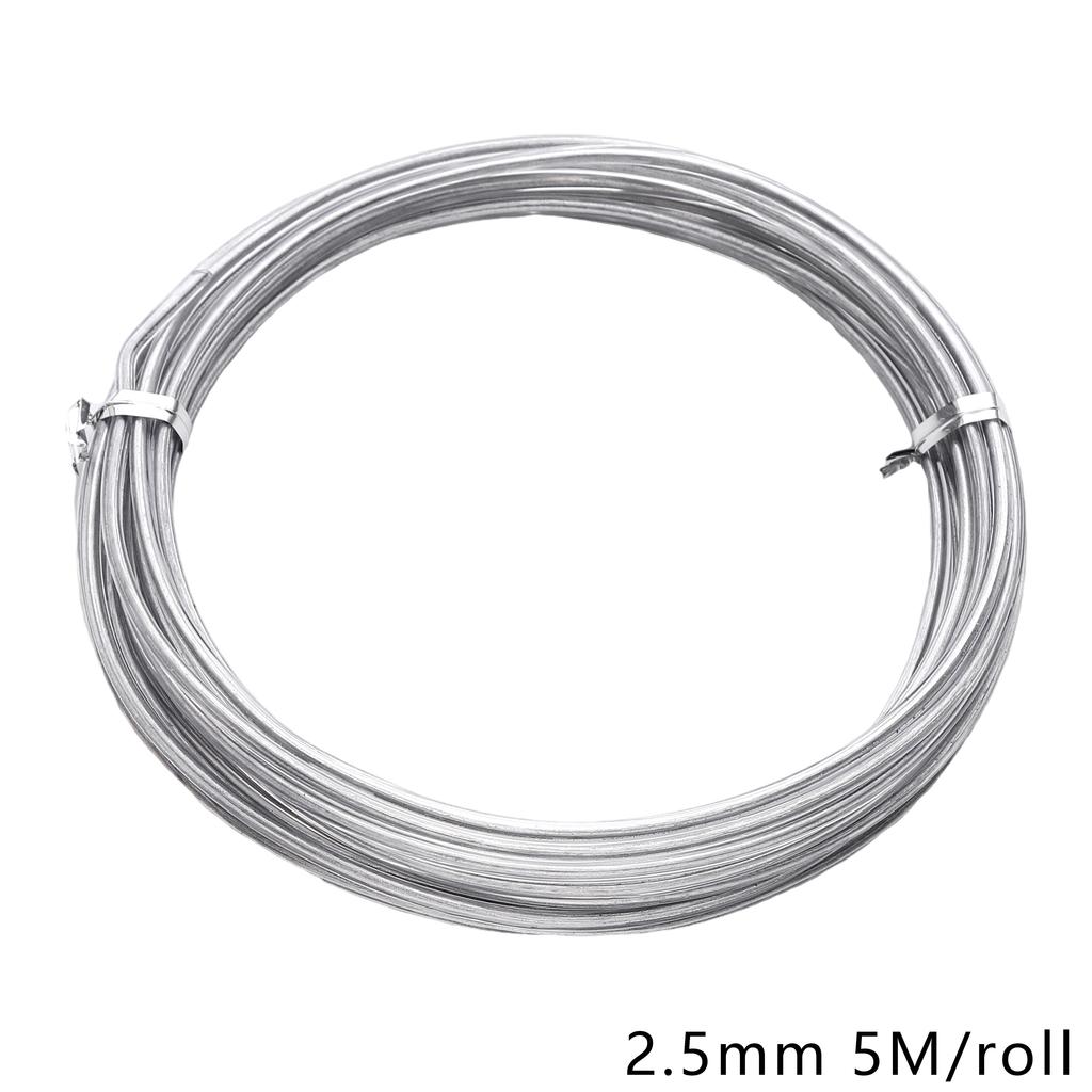 5-10 м алюминиевая проволока грубость шнур бисерная проволока DIY ремесло изготовление ювелирных изделий шнур струна аксессуары