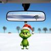 1/7Pcs Christmas Tree Ornaments Cartoon Green Elf Tree Hanging Decoration Acrylic Xmas Pendant for Holiday Car Window Wall Tree Decor