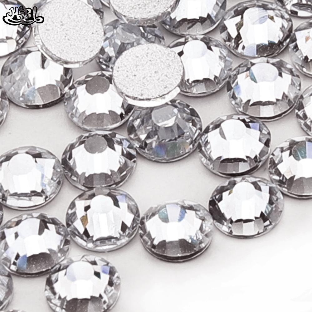 Honor of Crysal Non Hot Fix Crystals Clear Color Best Quality SS10 Rhinestone for Nail