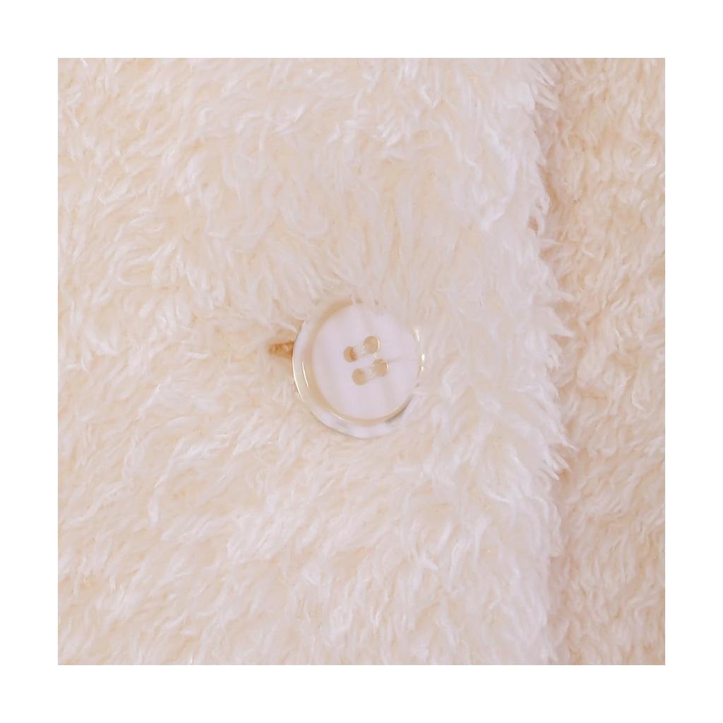 AMOSTYLE Fluffy Hoodie 1602 Size F (Green)