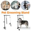 Телескопический шест для фиксации животных, регулируемый по высоте, станция для купания, система фиксации для кошек и собак, оборудование для груминга