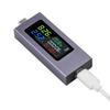USB Type-C Многофункциональный Цифровой Дисплей Постоянного Тока Вольтметр Амперметр Измеритель Мощности DC 4.5~50V Вольтметр Амперметр Тестер Емкости Зарядного Устройства