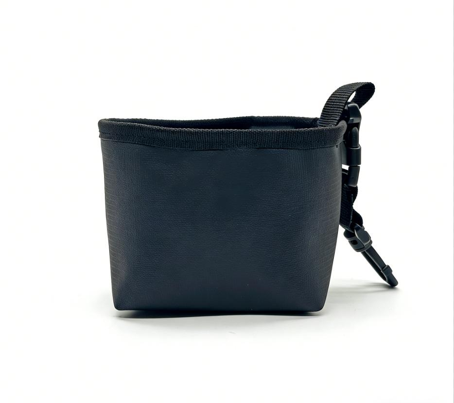 Portable Golf Club And Ball Cleaning Bag With Detachable Clip Waterproof Liner Scrub Pouch Golf Accessory Wash Holder