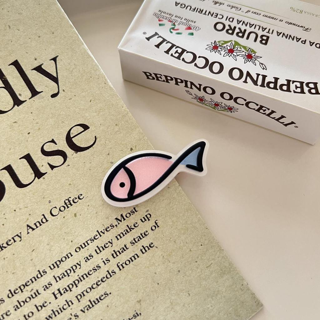 1/8/10 шт. Маленькая рыбка мультяшная заколка для волос дизайн морской серии легкая заколка для челки для девочки заколка для непослушных волос