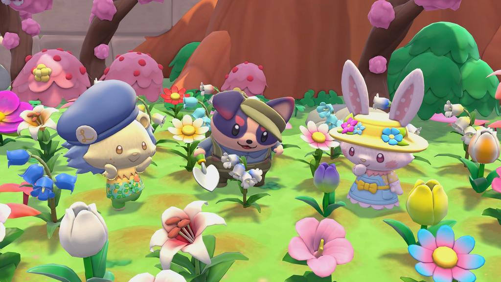 Hello Kitty Island Adventure Цифровые обои выпущены Switch -