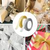 Горячая, 1 рулон, 2-2,5 см, блестящая лента, портативная декоративная атласная лента для подарочной упаковки