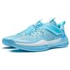 Li Ning Liren3 TEAM Амортизирующие Скользкие Устойчивые к истиранию Низкие Баскетбольные кроссовки Мужские Освежающий Ледяной Синий ABAS095-1