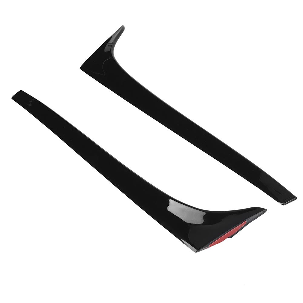 2pcs ABS Car Rear Window Side Wing Spoiler Fits for Volkswagen Golf 7 14 19