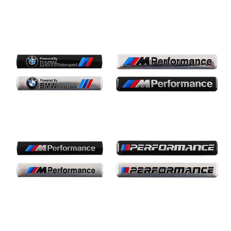 BOHQ2 Car Body Decorate Sticker For BMW 1 3 5 7 Series X1 X3 X5 G30 G20 G11 F10 F34 Car Logo Trunk Styling Modified Decal Accessories