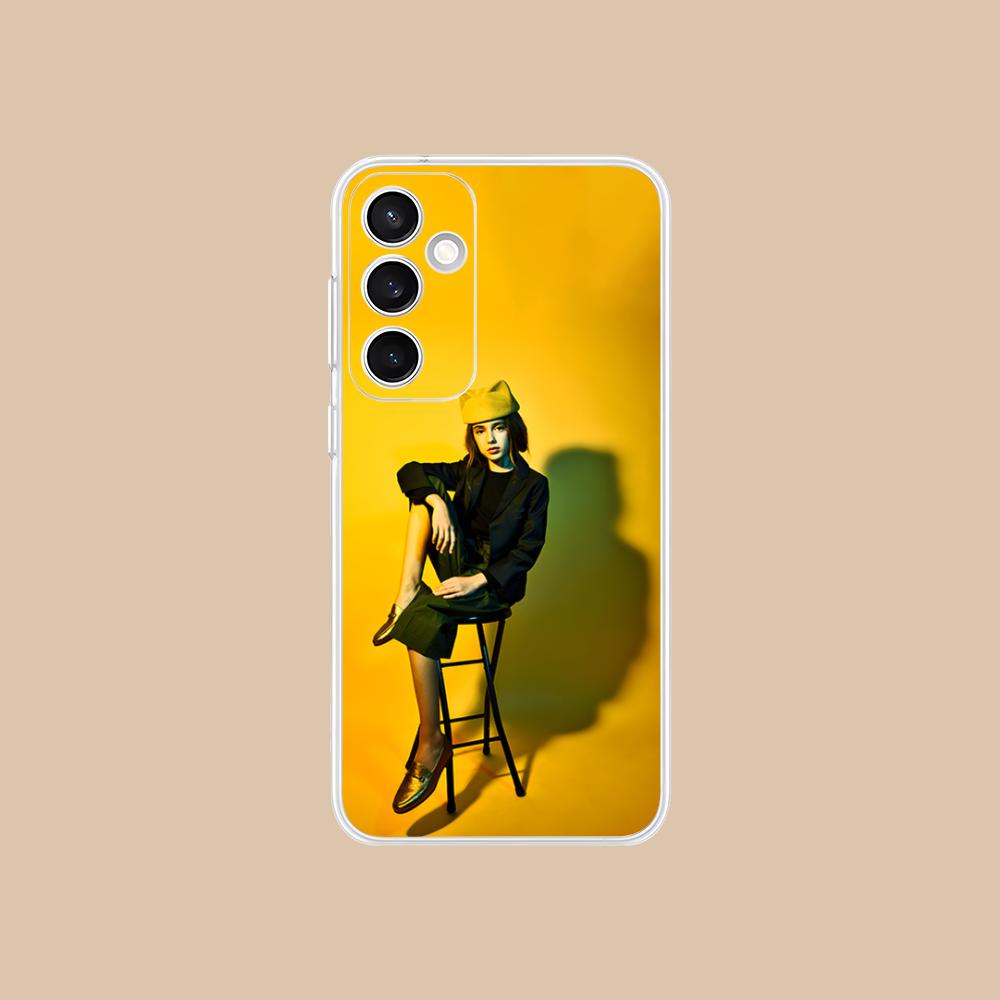 Чехол для мобильного телефона Julia Butters для Samsung Galaxy S25 S24 S23 S22 S21Plus FE Ультрапрозрачный Цветной Чехол для смартфона Красивый
