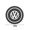 2026 Hot Valve Stems Caps 2Pcs Silicone Coaster Car Water Cup Pad Anti-slip Mat Auto Interior For Volkswagen VW Eos Caddy Scirocco Beetl