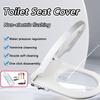 Non-Electric Flushing Bidet Toilet Seat Soft Closing Silence Toilet Seat Cover Manual Control Universal Toilet Seat Lid