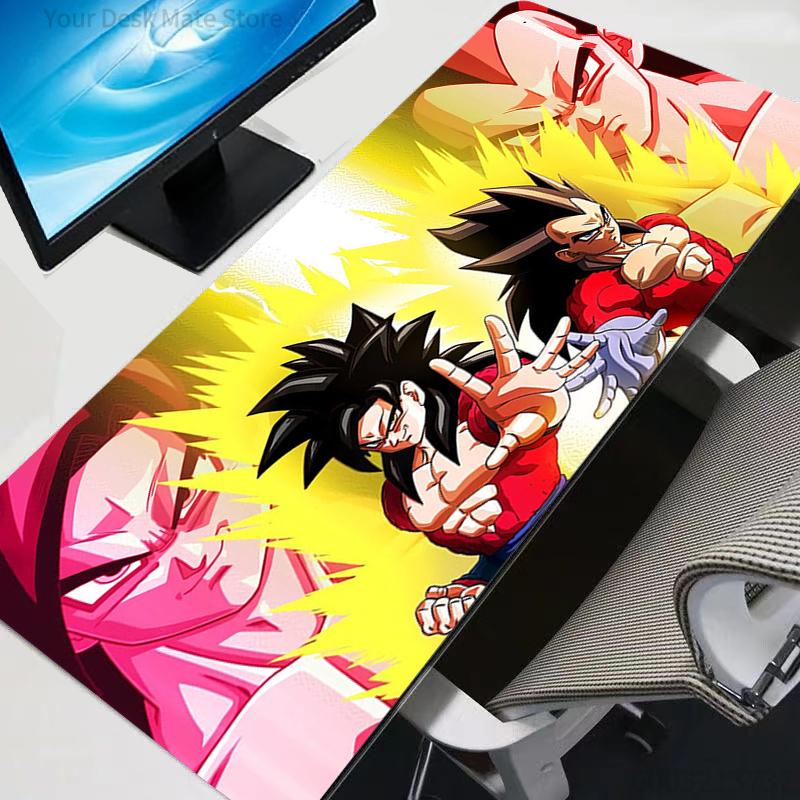 Mouse Pad Dragon Balls Vegeta Goku Anime Gaming Accessories Notbook Computer Speed Mini Pc rug Gamer Keyboard Desk Mat Mousepad