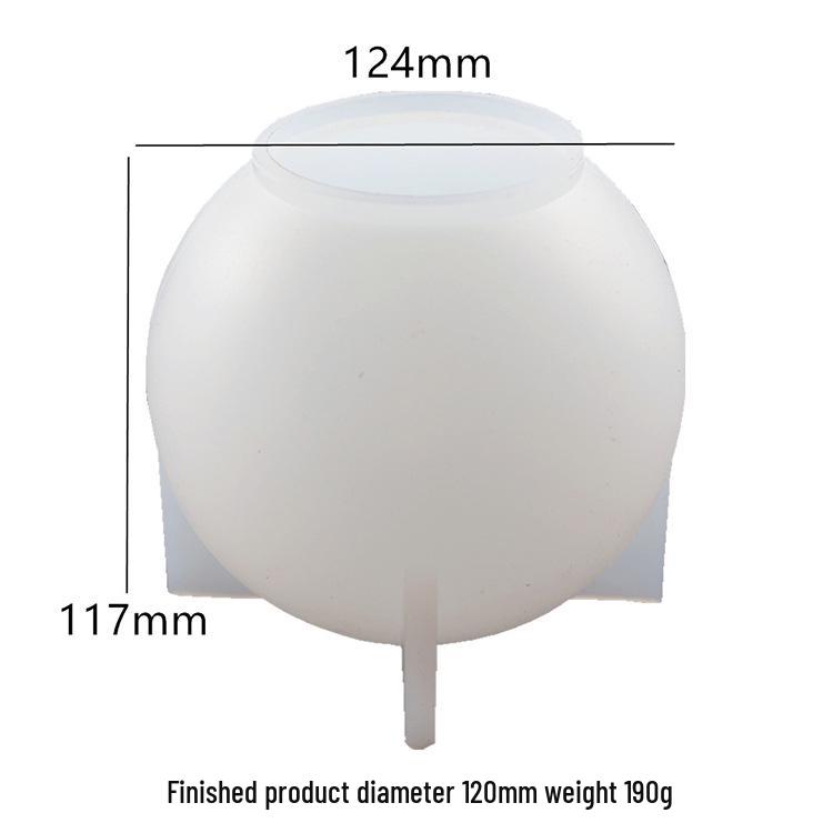 DIY Epoxy Resin Flower Sphere Mold Kit