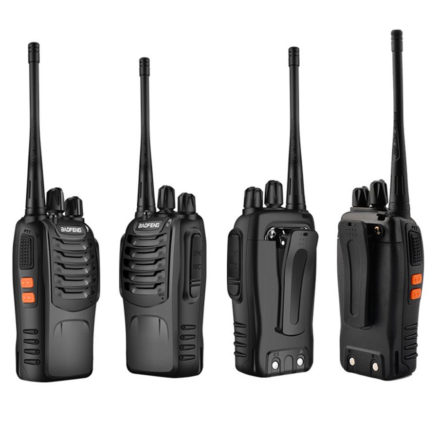 2 шт. Радиостанция Baofeng BF 888S UHF BF888S Дальняя связь Двусторонняя Любительская Портативная Радиостанция для Охоты Отеля Приемник