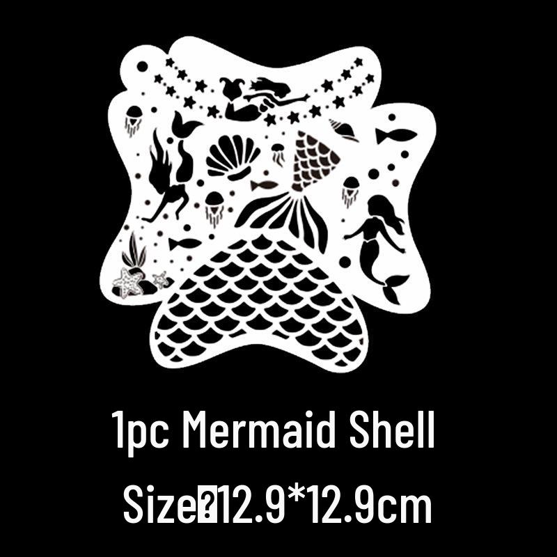 Кружевной трафарет для боди-арта