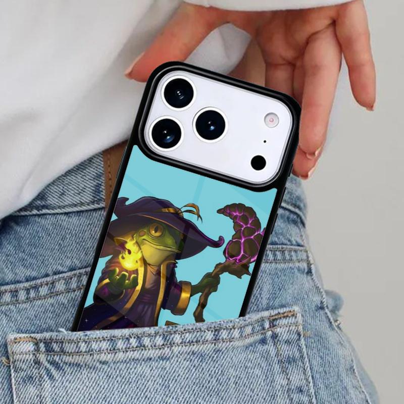 Чехол для телефона "Лягушка-Ведьма" для iPhone 17ProMax 12 13 14 15 16e 17 Pro Max Plus Air Cover