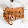 Women's Clutch Purse Ladies Money Wallet for Women's Clutch Bag Wallet Card Holder Uneven Wallets Made Leather